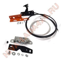 Замок капота НИВА 2121; 21213; 21214; 2131 Тюнинг комплект "модератор капота" ZST