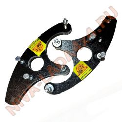 Проставки под чашки нижние передних пружин НИВА Лифт ZST (пара) лифт-пластина Ultra Pro 10