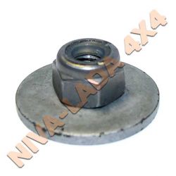 Гайка М6 с нейлоновым кольцом и плавающей шайбой (France)