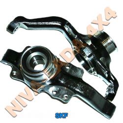 Кулак поворотный НИВА 2123-3001014; 2123-3001015 с двухрядным подшипником (пара) Sonda, подшипник IVECO SKF под стандартную ступицу