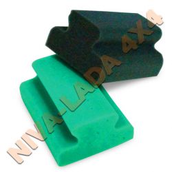 Губка для мытья а/м AVS SP-04 (рельса) 166х130х77мм