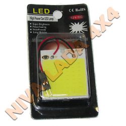 Лампа C5W освещения салона светодиодная Led SMD 7w 40х35мм