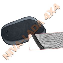 Шторка солнцезащитная AVS-202S 50х38см на присосках (2шт.)