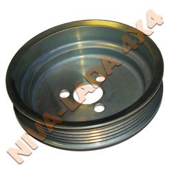 Шкив помпы НИВА-Шевроле 2123-1308024; Тольятти, точеный, усиленный