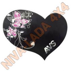 Коврик на торпеду (противоскользящее покрытие на приборную панель) AVS NP-005 Сердце