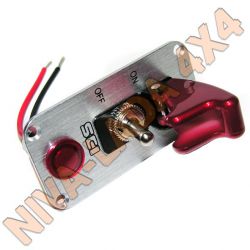 Панель с выключателем - тумблером SCI-01 20А 12V (один)