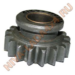 Шестерня КПП заднего хода НИВА 2123-1701080 промежуточная, (нового образца 17зуб.)