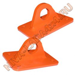 Проушины буксировочные НИВА для бампера ZST серии Fish Hunter 06-0617-Т (ПАРА)