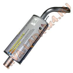 Глушитель НИВА-Шевроле 2123-1200010-00 система выпуска GM СВД Aluminized Steel Series