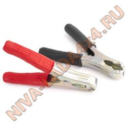 Зажим клеммы АКБ AutoProfi BAT/CLM-002, 16см, с изоляцией, (2шт.)