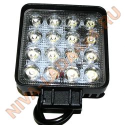 Фара светодиодная Vital 48SQ-S C3EP-02 квадратная, дальний, Spot