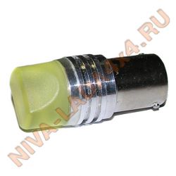 Лампа P21W SMD 6 Led, super YELLOW, 5вт ZUB