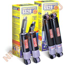 Амортизатор НИВА-Шевроле 2123 задний масляный SS20 ШОССЕ 20175 пара