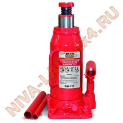 Домкрат гидравлический бутылочный AVS HJ-B12000 (12 тонн) 243-483мм