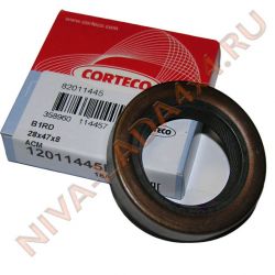 Сальник КПП НИВА первичного вала 2101-1701043 Corteco 12011445B 28х47х8