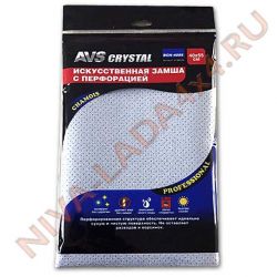 Салфетка замша искусственная AVS BCH-4055 (40х55см) голубая