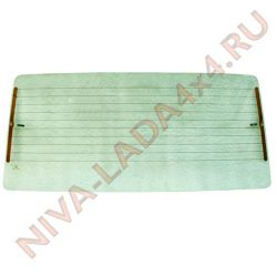 Стекло двери задка 21213-6303016 с обогревом ДЕТЕРМАЛЬНОЕ (зеленое) Tinted KMK Glass БОР