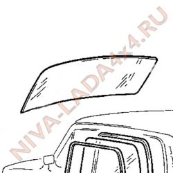 Стекло лобовое НИВА 2121-5206010 БОР КМК Glass с ОБОГРЕВОМ (шелкография)