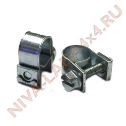 Хомут червячный универсальный MINI 8-10мм , ширина 9мм ПАРА