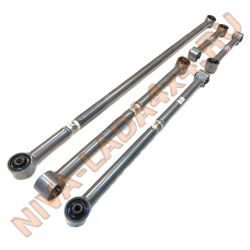 Штанги реактивные НИВА 2121; 21213; 21214; 2123 УСИЛЕННЫЕ-РЕГУЛИРУЕМЫЕ 5шт. Ситэк УРБАН