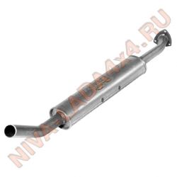 Резонатор НИВА 21214-1200020-20 (под нейтрализатор) Е-3 -5 СВД RAL011 Aluminized Steel Series