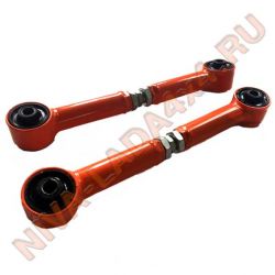 Штанги реактивные НИВА 2121; 21213; 21214; 2123 УСИЛЕННЫЕ/РЕГУЛИРУЕМЫЕ (2шт) ZST 06-0819-Т короткие, БРТ-Urban круглые