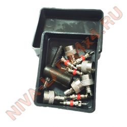 Набор автолюбителя (колпачки, золотники, метчик)