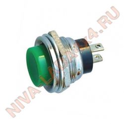 Выключатель кнопка микрик (зеленый)