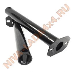 Кронштейны бампера переднего/заднего НИВА 2121-2803116; 2121-2803117; 2121-2804118 Усиленные универсальные ZST-ТБС-3 втулки (к-т) трубы