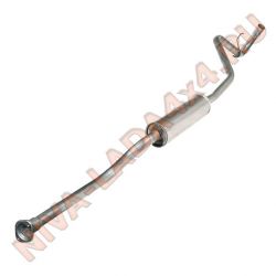 Резонатор НИВА 2123-1200018-01 система GM-Автоваз ЕВРО-2 (без нейтрализатора) СВД RAL021 Aluminized Steel Series