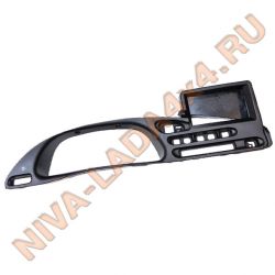 Щиток панели приборов НИВА-Шевроле 2123-5325124-10 под экран мультимедиа 7" (2 детали)