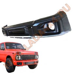 Бампер НИВА 21214-2803010 MAGNUM LSD Urban передний под ПТФ под покраску, без кронштейнов