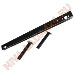 Усилитель бампера заднего НИВА Urban 21214-2804142-00 с кронштейнами 21214-2804118; 21214-2804119