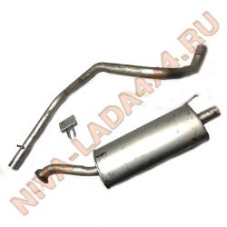 Глушитель НИВА под ГБО 21214 инжектор Е-3