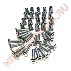 Набор винтов и втулок для крепления расширителей арок типа лаптер НИВА Lapter