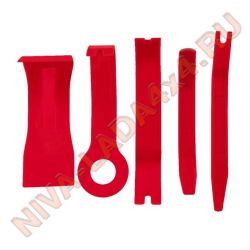 Набор съемников панелей салона автомобиля AVS CRS-05