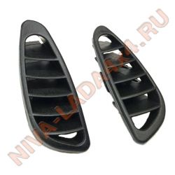 Сопло вентиляции НИВА 2123 боковые 2123-8108062; 2123-8108063 комплект Chevrolet NIVA