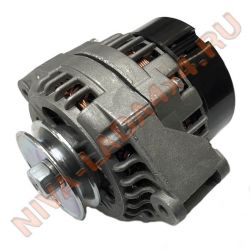 Генератор НИВА 21214-3701010-10 КЗАТЭ 110А 9412.3701-25 NIVA 4x4 c 2019 года выпуска с кондиционером, ЕВРО разъем