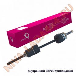 Привод переднего колеса НИВА 21213-2215010 БелМаг Трипоид (22 шлица) правая сторона