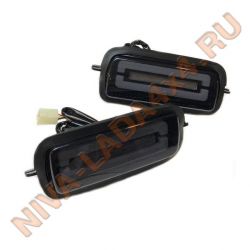 Подфарник НИВА 21214-3712010 / 21214-3712011 LED DLAA 2022 неоновый свет, динамические указатели поворотов