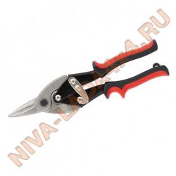 Ножницы по металлу Matrix 78330, обрезиненные ручки, 250мм.