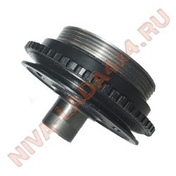 Шкив коленчатого вала НИВА 21214-1005058-50 с кондиционером и ГУРом демпфер с 2020 г.в.