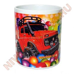 Кружка керамическая "С Днем Рождения НИВОВОД!"