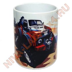 Кружка керамическая "НИВА Триколор"