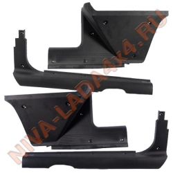Облицовка порогов штатная НИВА Шевроле 2123-5109076; 2123-5109077; 2123-5109078; 2123-5109079; комплект 4 детали