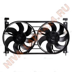 Моторы электровентиляторов охлаждения радиатора НИВА 21214-1300024 в сборе Luzar LFK01220