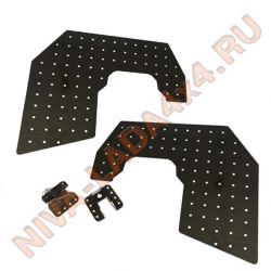 Кронштейн амортизатора заднего верхний НИВА ремонтная система крепления Карела-Нива К-2 (4 детали) 2121-21214 дорестайлинг