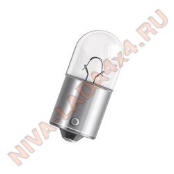 Лампа R5W габариты передние в подфарники НИВА 5вт. Osram 5007