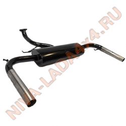 Глушитель 21214-1200010 для автомобиля НИВА4х4 Stinger Sport TWIN Exit