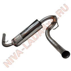 Глушитель 21214-1200010 для автомобиля НИВА4х4 Stinger Sport нержавейка